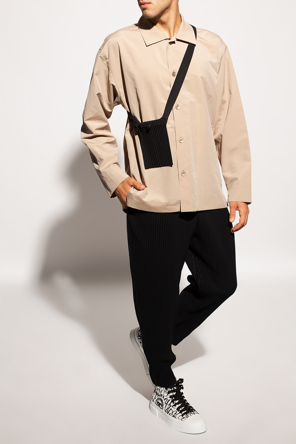 Issey Miyake Homme Plisse Military Blouson Jacket