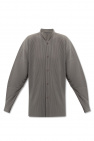 BLOCK CHECK SHIRT Pleated shirt