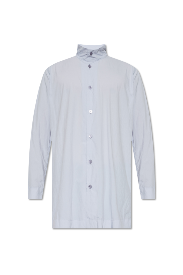 Shirt with standing collar od Issey Miyake Homme Plisse