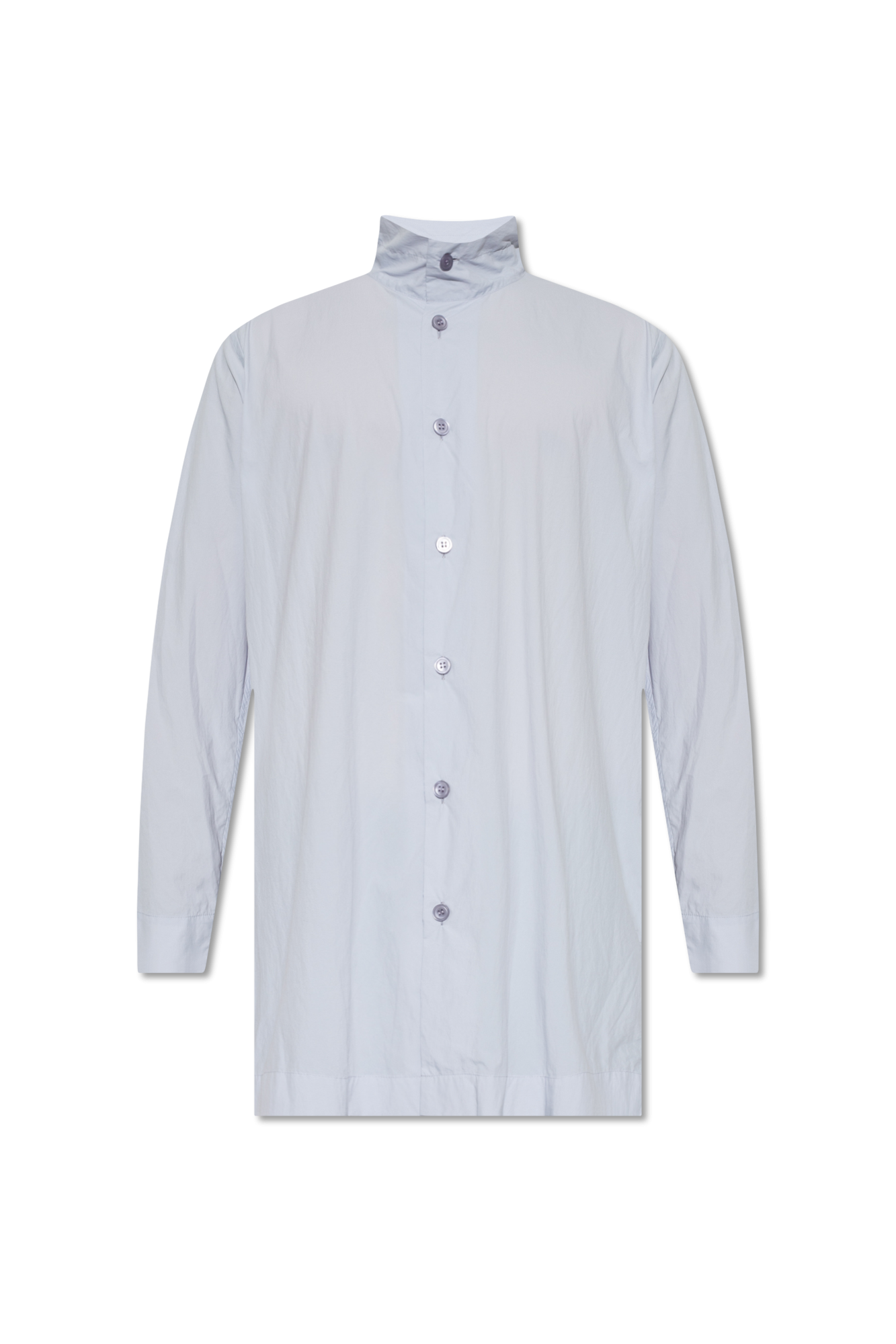 Issey Miyake Homme Plisse Shirt with standing collar