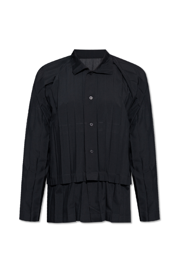 Issey Miyake Homme Plisse Two-layer shirt