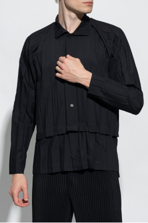 Issey Miyake Homme Plisse Two-layer shirt