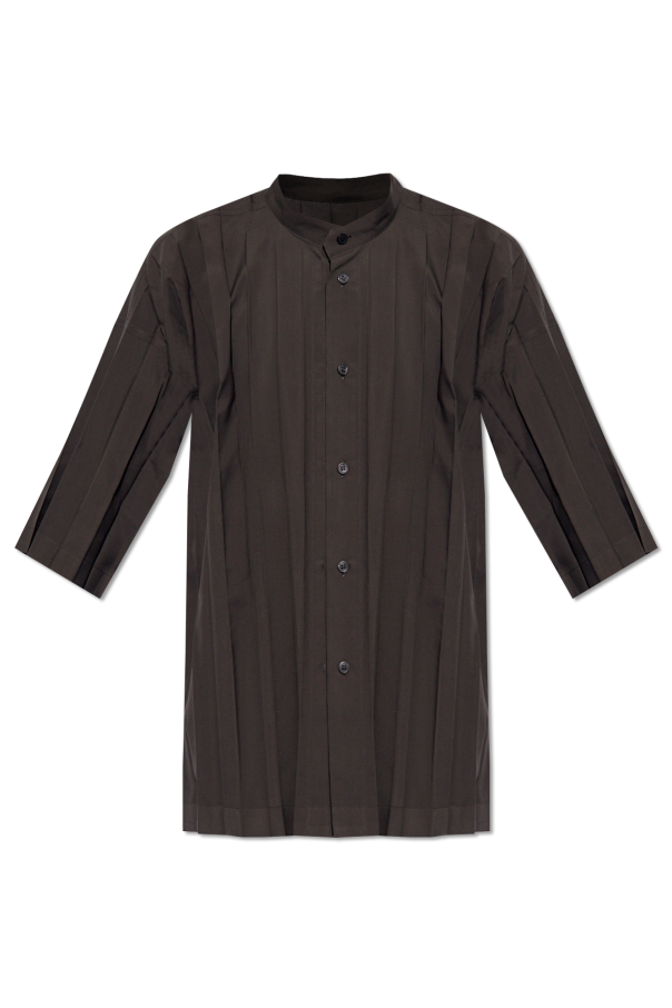 Issey Miyake Homme Plisse Plisowana koszula typu ‘oversize’