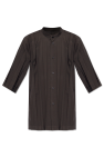 Homme Plissé Issey Miyake GREY Oversize pleated shirt