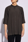 Homme Plissé Issey Miyake GREY Oversize pleated shirt