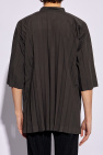 Homme Plissé Issey Miyake GREY Oversize pleated shirt