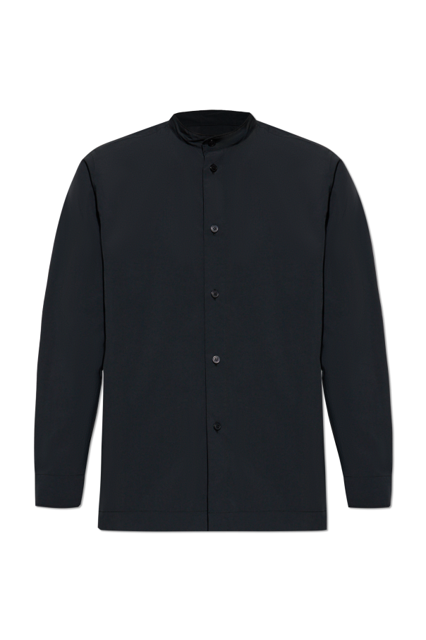 Homme Plissé Issey Miyake Stand Collar Shirt