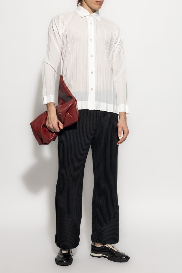 Homme Plissé Issey Miyake Plissiertes Hemd