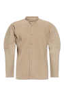 Homme Plissé Issey Miyake beige Pleated Shirt