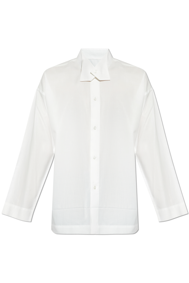 Shirt with a decorative collar od Homme Plissé Issey Miyake