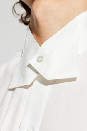 Homme Plissé Issey Miyake Camisa con cuello decorativo