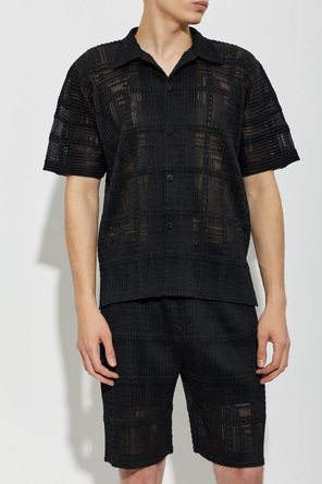 Homme Plissé Issey Miyake Plissiertes Hemd