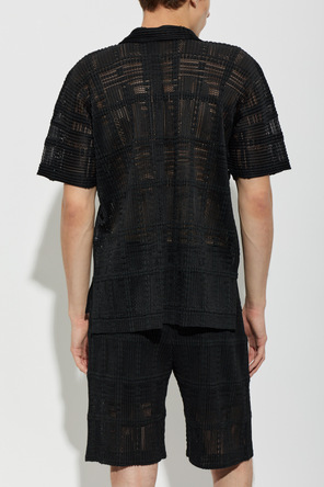 Homme Plissé Issey Miyake Plissiertes Hemd