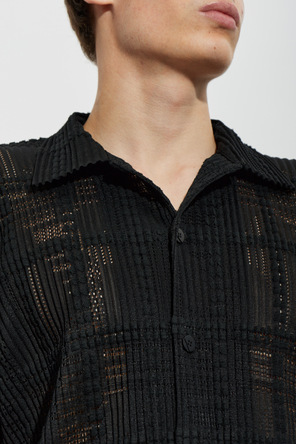 Homme Plissé Issey Miyake Plissiertes Hemd