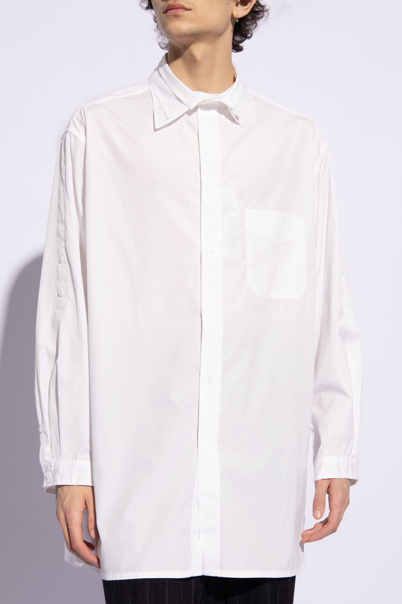 Yohji Yamamoto Shirt with detachable collar