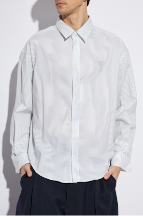 Ami Alexandre Mattiussi Shirt with striped pattern