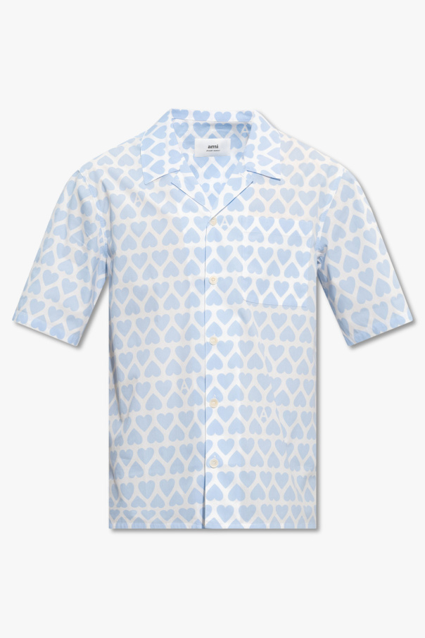 Ami Alexandre Mattiussi shirt Shirt with heart motif