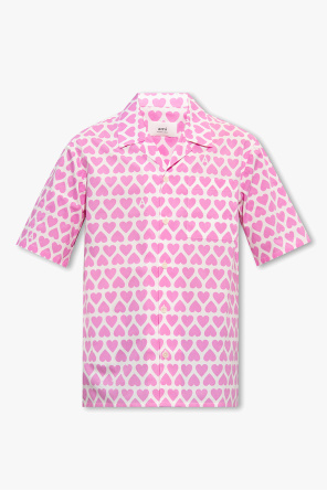 Shirt with heart motif od KK Retro Paisley Corduroy Puffer Jacket