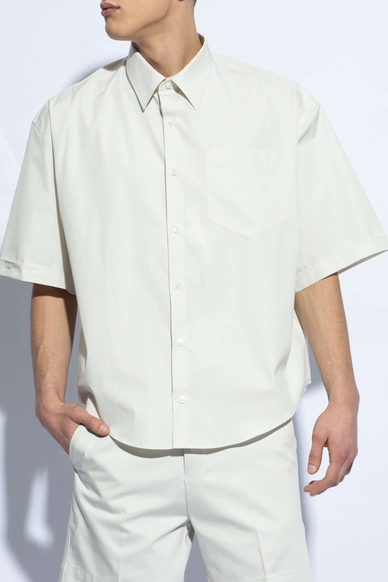 Ami Alexandre Mattiussi Cotton shirt with logo