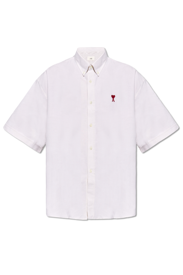 Ami Alexandre Mattiussi Brunello Cucinelli monili-trim pocket long-sleeved shirt