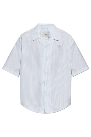 Shirt with stripe pattern