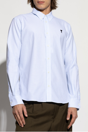 Ami Alexandre Mattiussi Camisa de algodão com logótipo