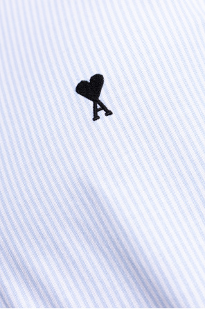 Ami Alexandre Mattiussi Camisa de algodão com logótipo