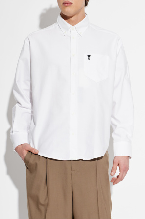 Ami Alexandre Mattiussi Camisa com logótipo bordado
