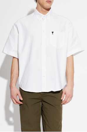Ami Alexandre Mattiussi Camisa com logótipo bordado