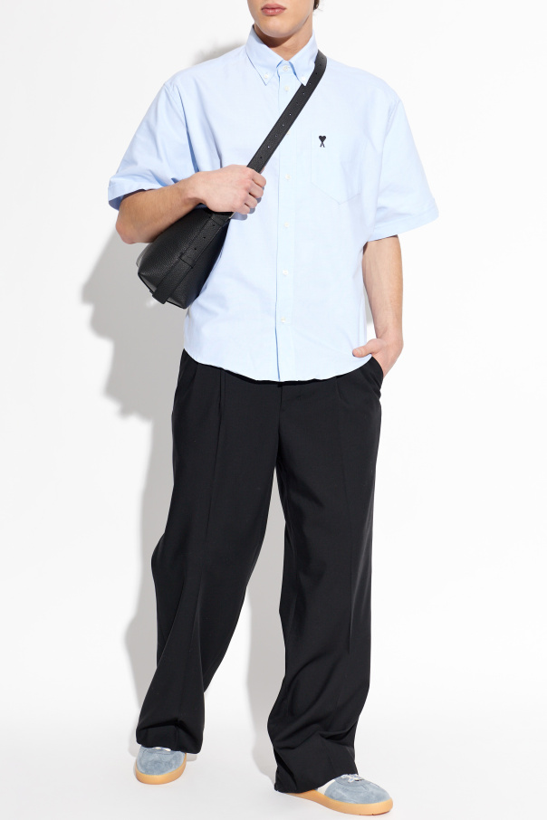 Ami Alexandre Mattiussi Camisa com logótipo bordado