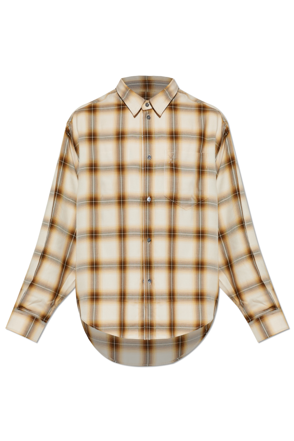 Checked pattern shirt od Ami Alexandre Mattiussi