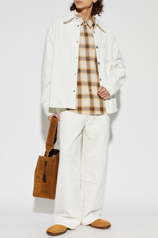 Ami Alexandre Mattiussi Checked pattern shirt