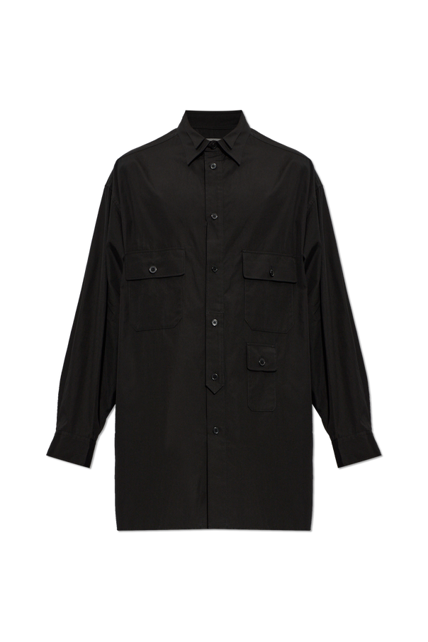 Yohji Yamamoto Koszula z kieszeniami