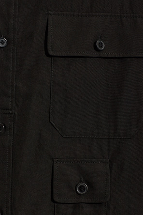 Yohji Yamamoto Koszula z kieszeniami