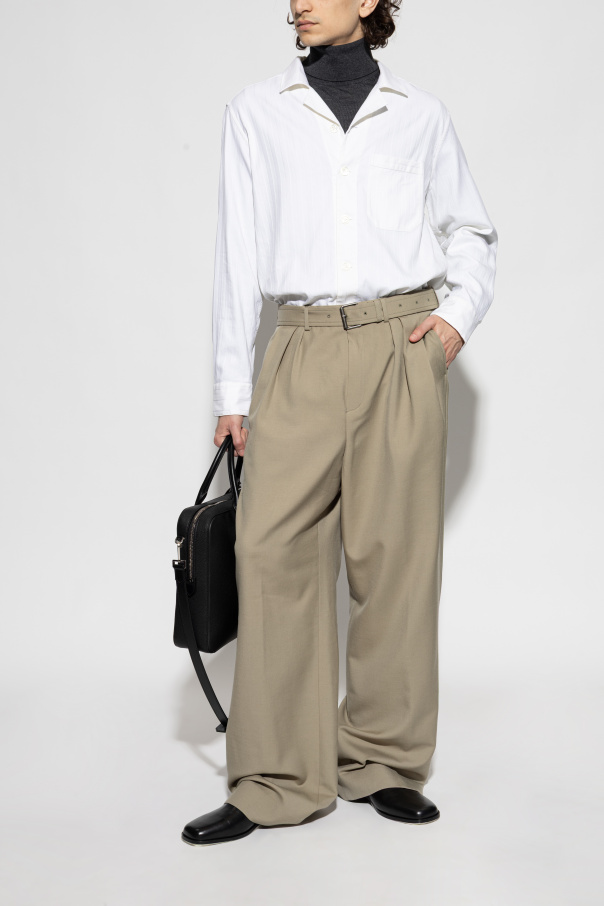 Tom Ford Camisa con estampado de rayas