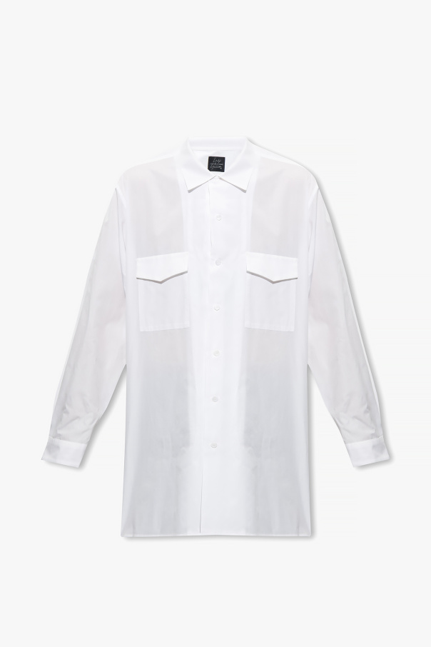 Yohji Yamamoto Relaxed-fitting cotton shirt