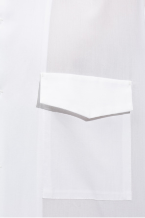Yohji Yamamoto Relaxed-fitting cotton shirt