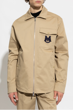 Moncler shirt patchwork-style jacket