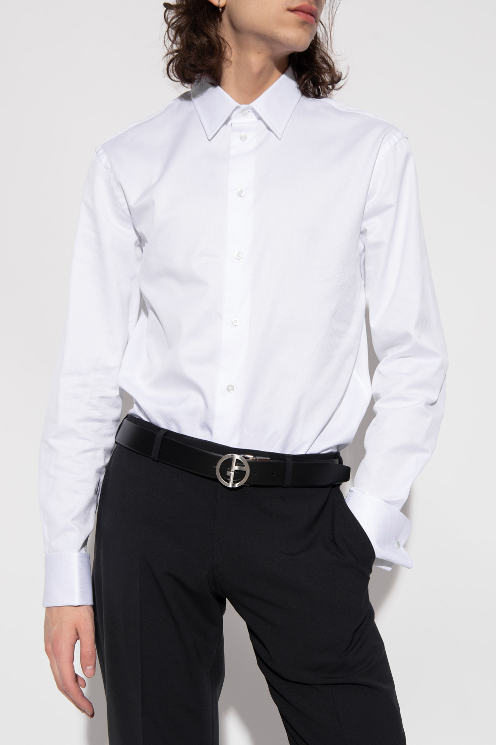 Emporio universe armani Shirt with cufflink cuffs