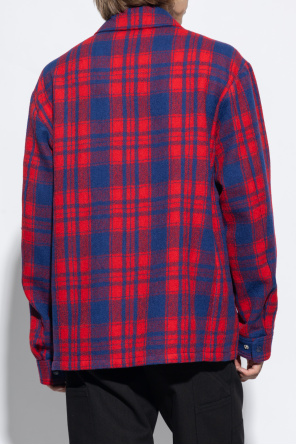 Moncler Checked shirt in wool