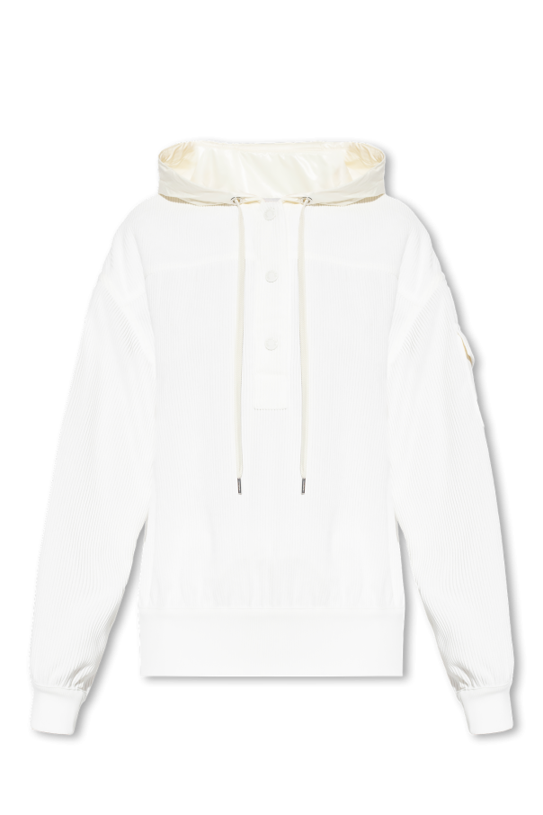 Ribbed hoodie od Moncler