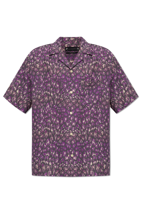 AllSaints ‘Ikuma’ shirt with animal motif