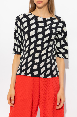 Issey Miyake Pleated top