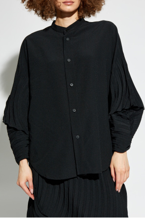 Issey Miyake Shirt with pleated sleeves