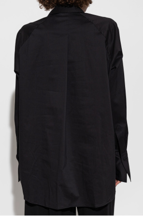 Issey Miyake Shirt with asymmetric collar