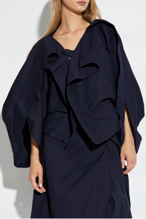 Issey Miyake Asymmetrical Cut Top