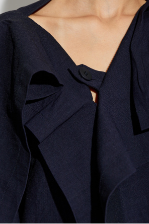 Issey Miyake Asymmetrical Cut Top