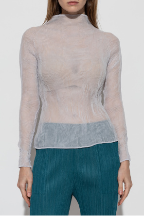 Issey Miyake Plisowany top