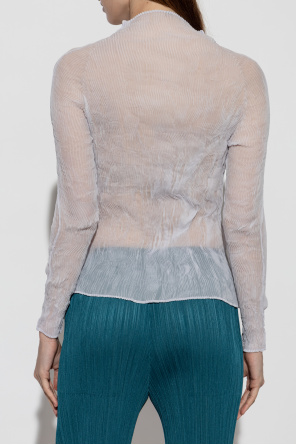 Issey Miyake Plisowany top