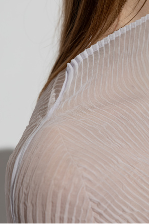 Issey Miyake Plisowany top